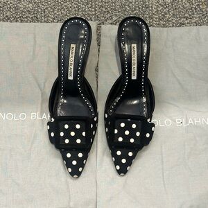 Manolo Blahnik mules